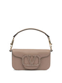 Valentino Garavani Locò Leather Small Handbag