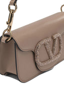Valentino Garavani Locò Leather Small Handbag
