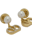 Valentino Garavani "V Logo Signature Pearl" Earrings