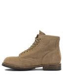 Visvim "Brigadier Mid Folk" Lace Up Boots.