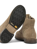 Visvim "Brigadier Mid Folk" Lace Up Boots.