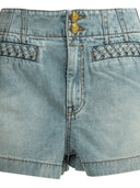 Zimmermann "Wanderlust" Five Pocket Shorts