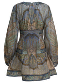 Zimmermann "Wanderlust" Short Dress
