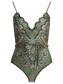 Zimmermann badpak "Wanderlust Scallop".