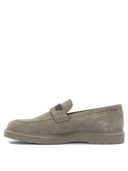 Brunello Cucinelli Suede Loafers With Charm