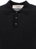 Golden Goose Merino Wool Button Down Polo Shirt