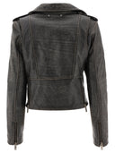 Golden Goose "Chiodo Destiny" Leather Jacket