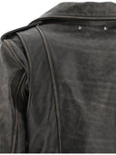Golden Goose "Chiodo Destiny" Leather Jacket