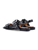 Ganni Flat Shoes Black