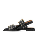 Ganni Flat Shoes Black