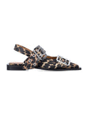 Ganni Flat Shoes Brown