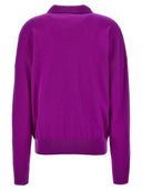 Cárdigan de bordado del logotipo de Loewe