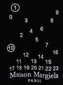 Logo Maison Margiela haft haftowa