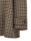Maison Margiela Double Breasted Check Coat