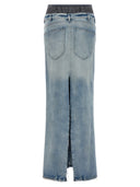 Maison Margiela Slits Denim Skirt