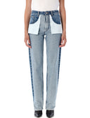 Mm6 Maison Margiela Jeans Blue