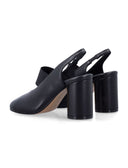 Mm6 Maison Margiela Flat Shoes Black