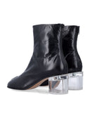 Mm6 Maison Margiela Flat Shoes Black
