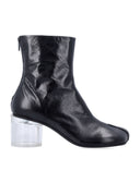 Mm6 Maison Margiela Flat Shoes Black