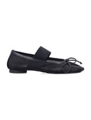 Mm6 Maison Margiela Flat Shoes Black