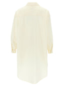 فستان كيميائي من إم إم 6 ميزون مارجيلا بطبعة شعار الماركة