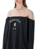 Mm6 Maison Margiela T Shirts And Polos Black
