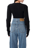 MM6 Maison Margiela Top Black