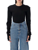 MM6 Maison Margiela Top Black