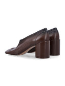 Mm6 Maison Margiela Flat Shoes Brown