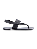 MM6 Maison Margiela chaussures plates noires