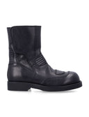 Mm6 Maison Margiela Flat Shoes Black