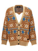Dsquared2 'Heart Vintage Shetland' Cardigan