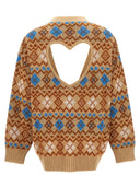 Dsquared2 'Heart Vintage Shetland' Cardigan
