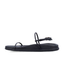 Ancient Greek Flat Shoes Black
