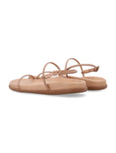 Ancient Greek Flat Shoes Beige