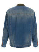 MM6 Maison Margiela Bimaterial Bomberjacke