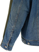 MM6 Maison Margiela Bimaterial Bomberjacke