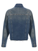 MM6 Maison Margiela Raw Cut Denim Jacke