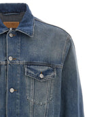 MM6 Maison Margiela Raw Cut Denim Jacke