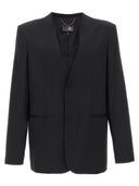 Mm6 maison margiela blazer a petto singolo