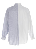 Mm6 maison margiela "firma numerica mm6" camicia asimmetrica