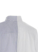 Mm6 maison margiela "firma numerica mm6" camicia asimmetrica