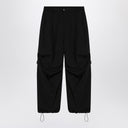Mm6 Maison Margiela Black Pants In Virgin Wool