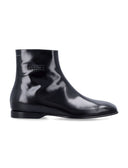 Mm6 Maison Margiela Flat Shoes Black