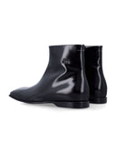 Mm6 Maison Margiela Flat Shoes Black