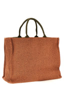 Logo Marni Haftowanie duża torba na zakupy