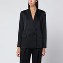 Giacca doppiopetto nera Simkhai