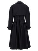 ELISABETTA franchi Redingote Line gabardina