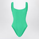 Hunza G Square One Piece traje de baño en esmeralda verde