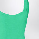 Hunza G Square One Piece traje de baño en esmeralda verde